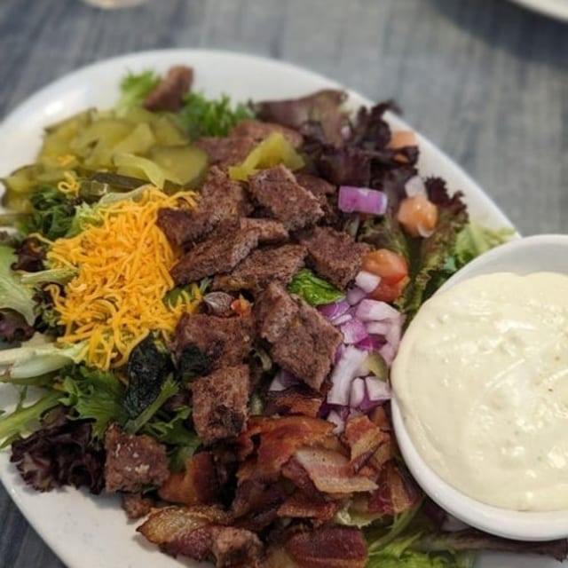 Bacon Burger Salad.